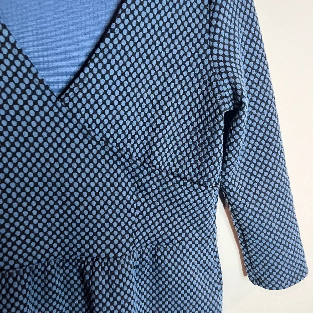 Anthropologie HD in Paris polkadot faux wrap dress - Picture 5 of 6